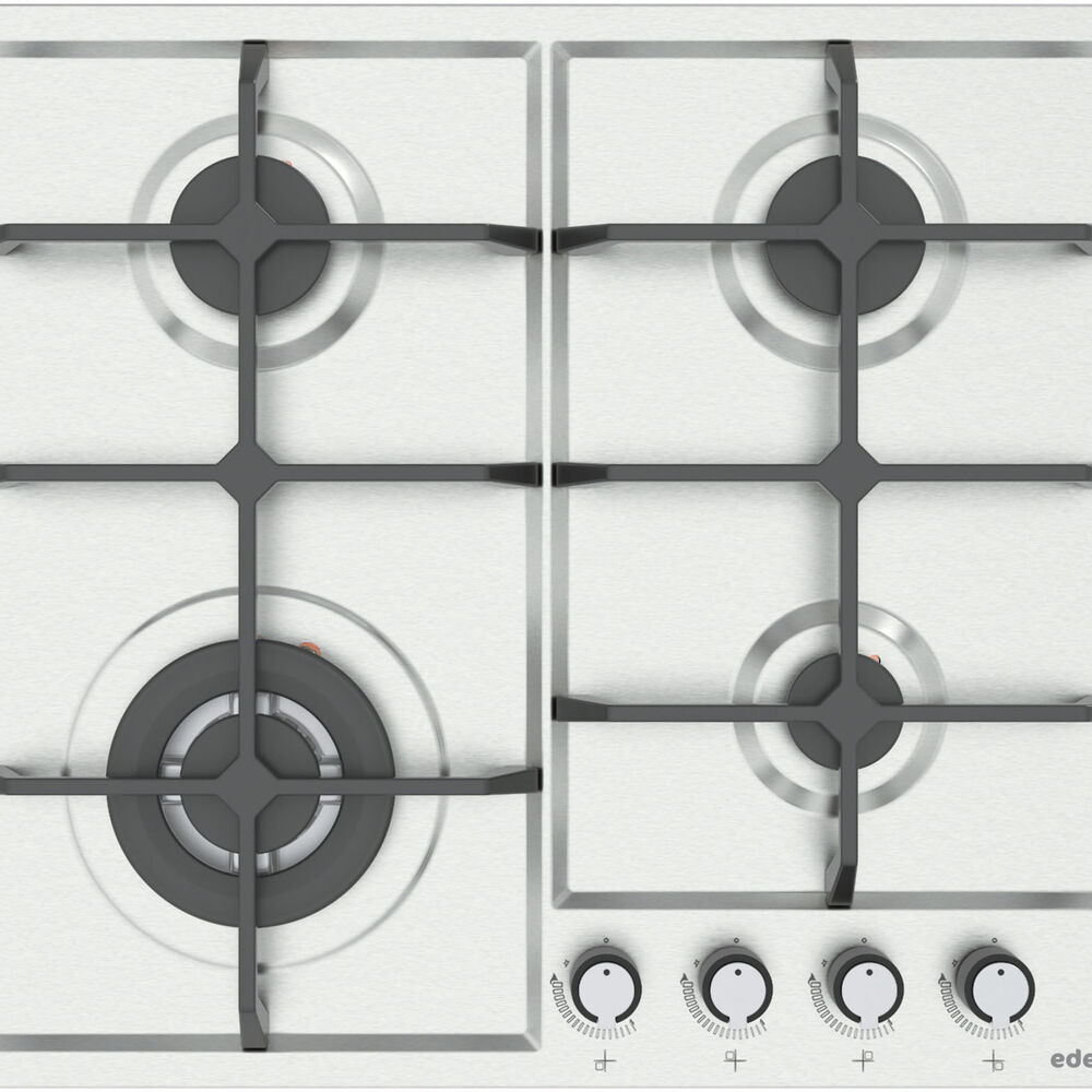 Encimera A Gas Inox 4p Edesa Egx 6040 Tin image number 0.0