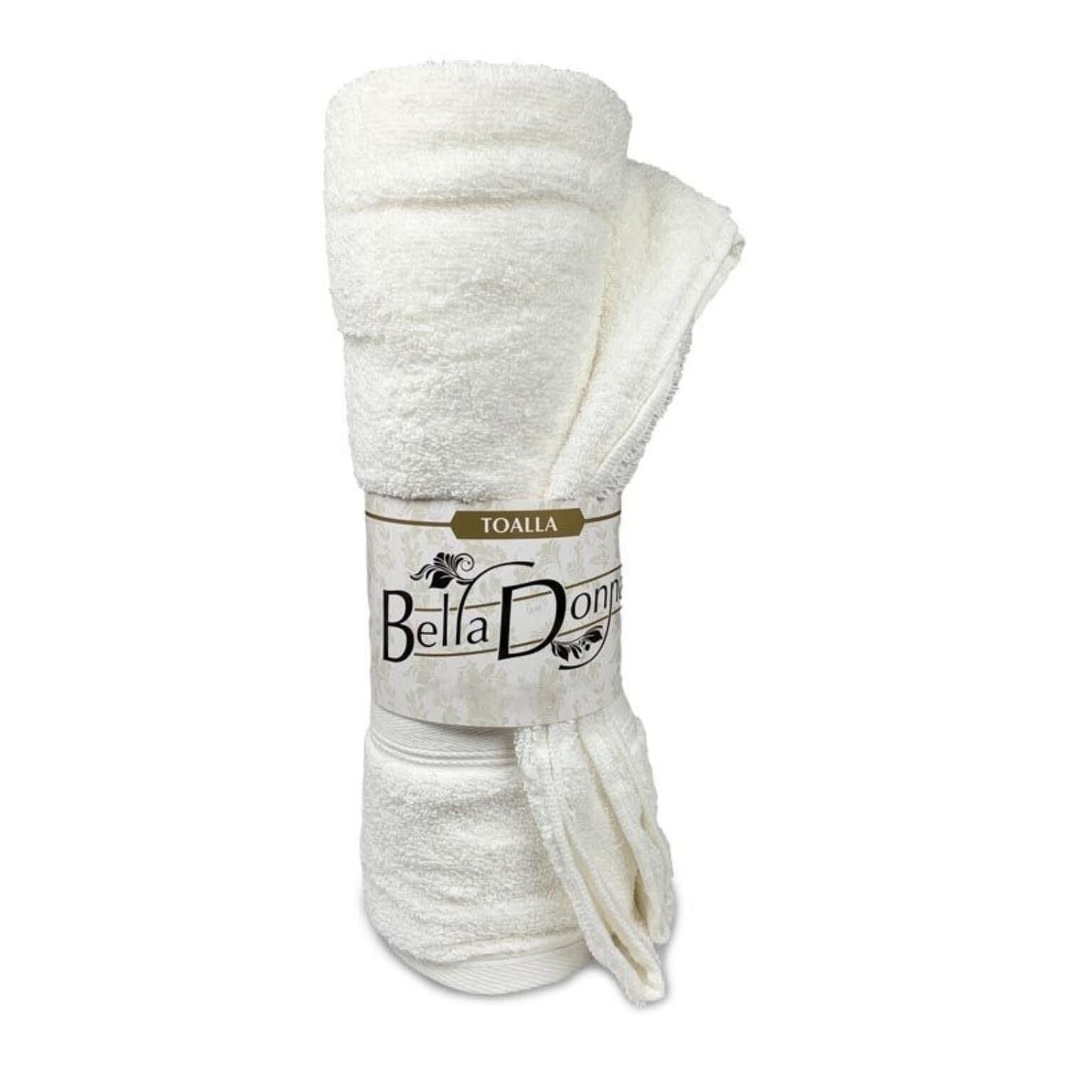Toalla De Ba&ntilde;o Bella Donna 70x140 Centimetros / Blanco Doral image number 0.0