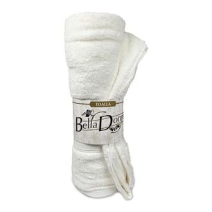 Toalla De Ba&ntilde;o Bella Donna 70x140 Centimetros / Blanco Doral