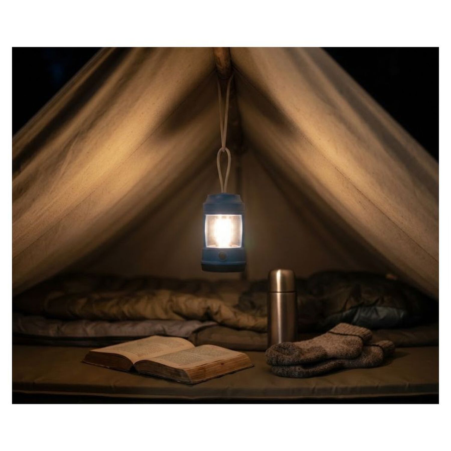 Linterna L&aacute;mpara Led Emergencia Camping Colgante Port&aacute;til image number 2.0