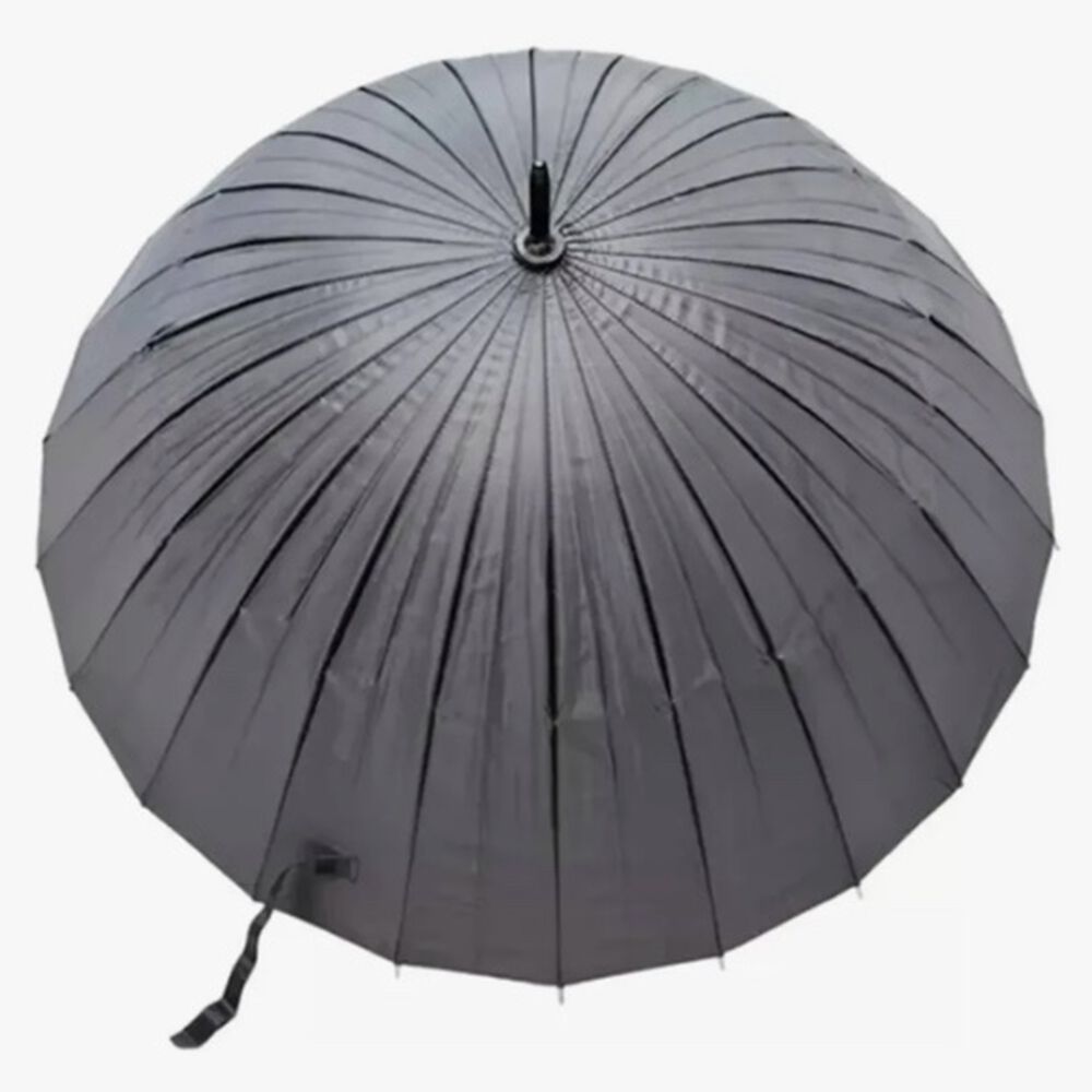 Paraguas Automatico Mango Curvo 24 Varillas Resistestente image number 2.0