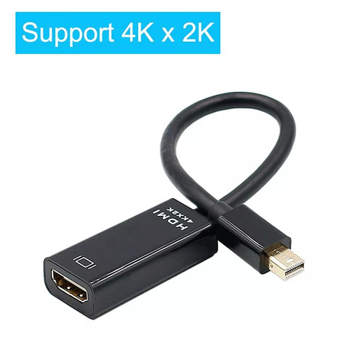 Adaptador Mini Displayport A Hdmi 4k Ultra Hd Convertidor A Cable Hdmi image number 1.0