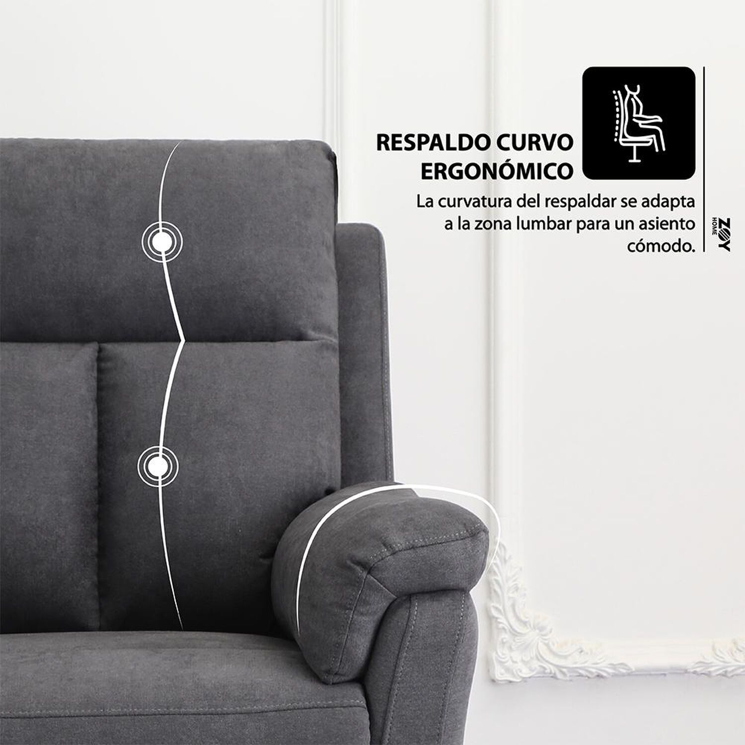 Bergere Zoy Home Beijing / 1 Cuerpo image number 3.0