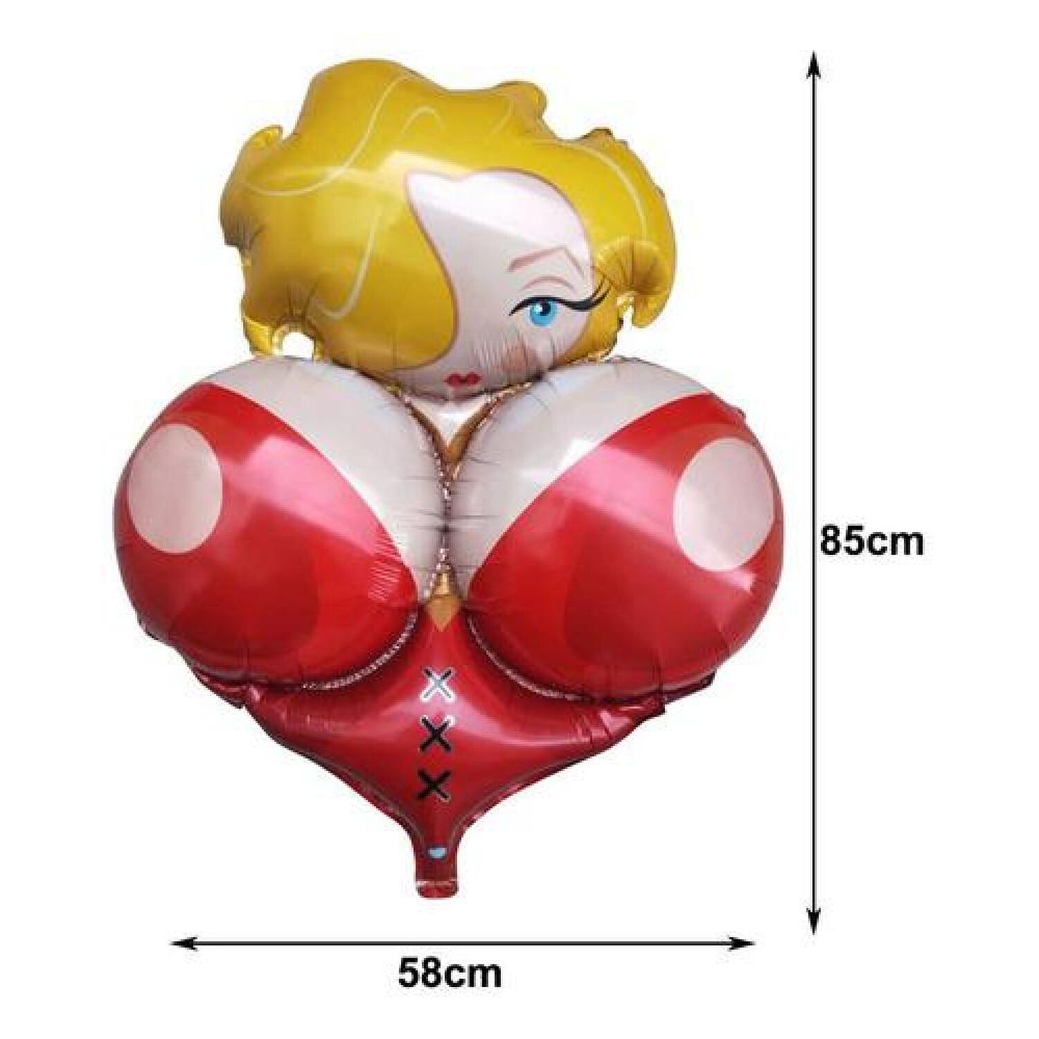 Globos Metalizado Mujer Erotica Despedida Soltera image number 1.0
