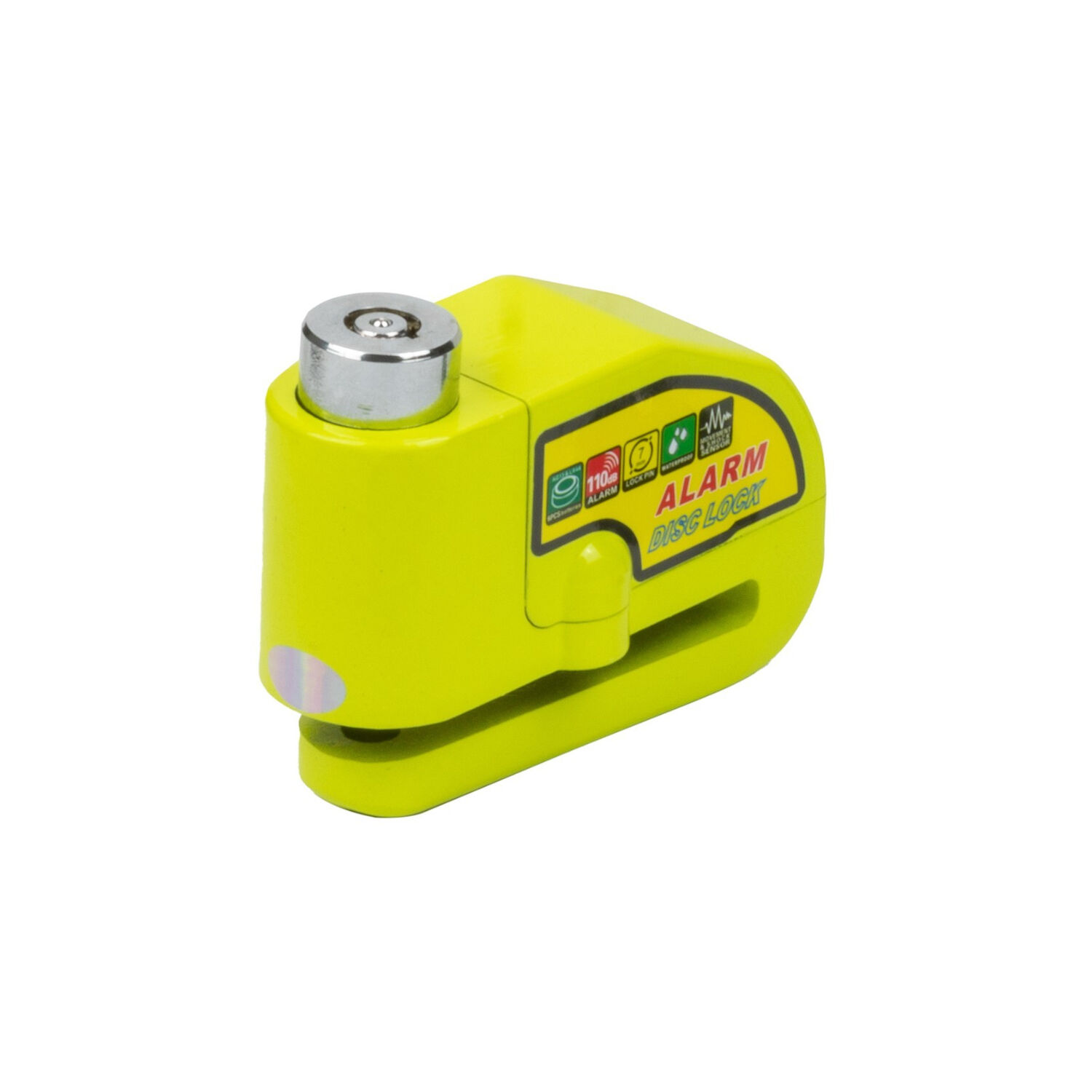 Candado Freno De Disco Con Alarma Para Moto O Bicicleta - Ps image number 0.0