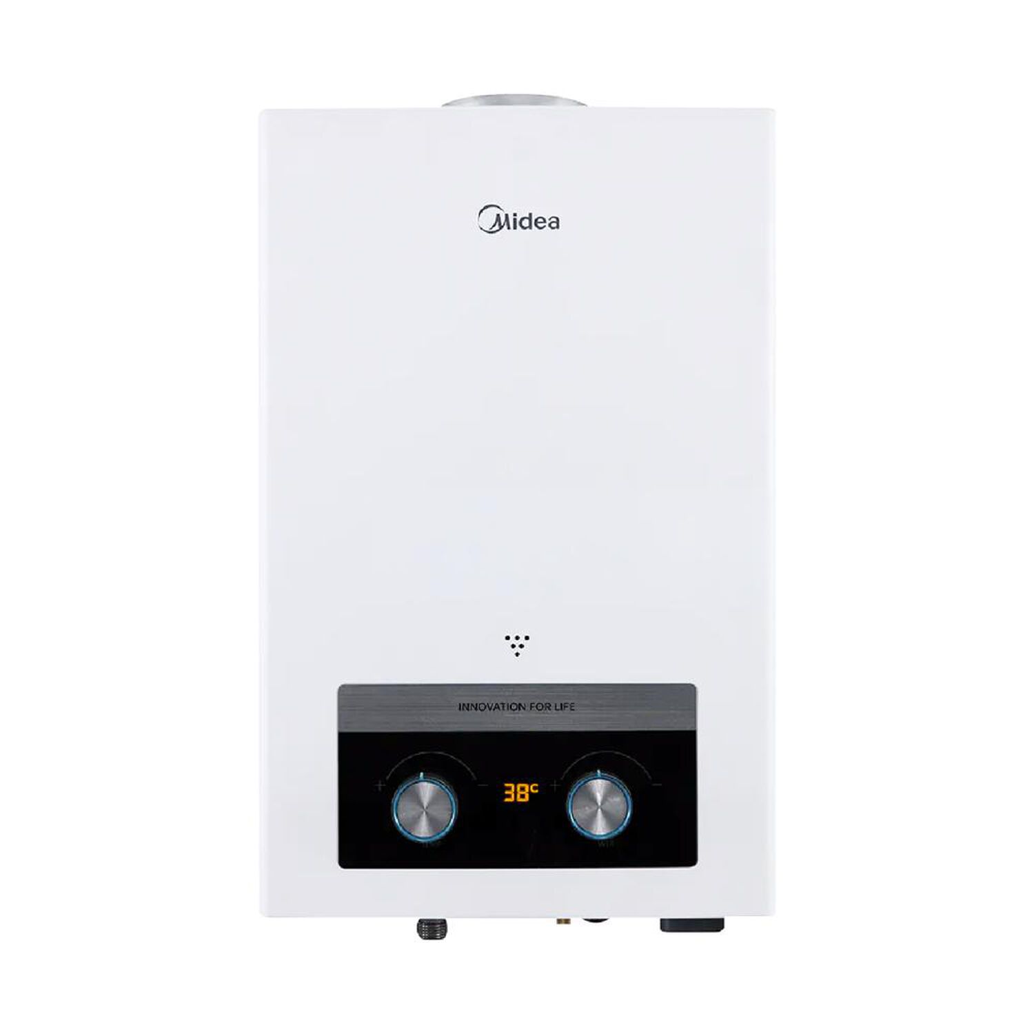 Calefont Midea MGWH13-26MDNCLW-GL  / Tiro Natural / Gas Licuado  / 13 Litros image number 0.0