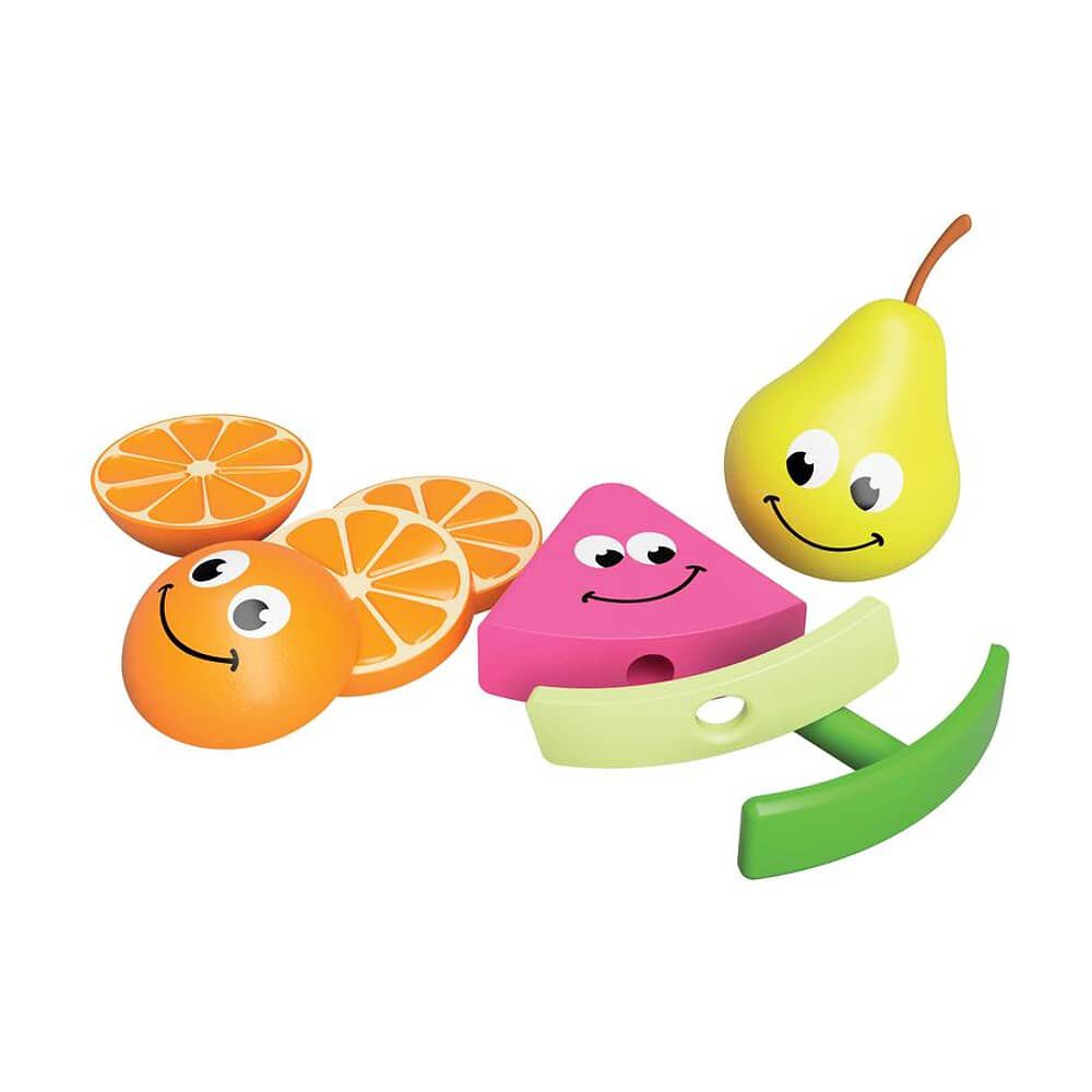 Puzzle Fruit Friends, Sonajero, Fatbrain Toys image number 0.0