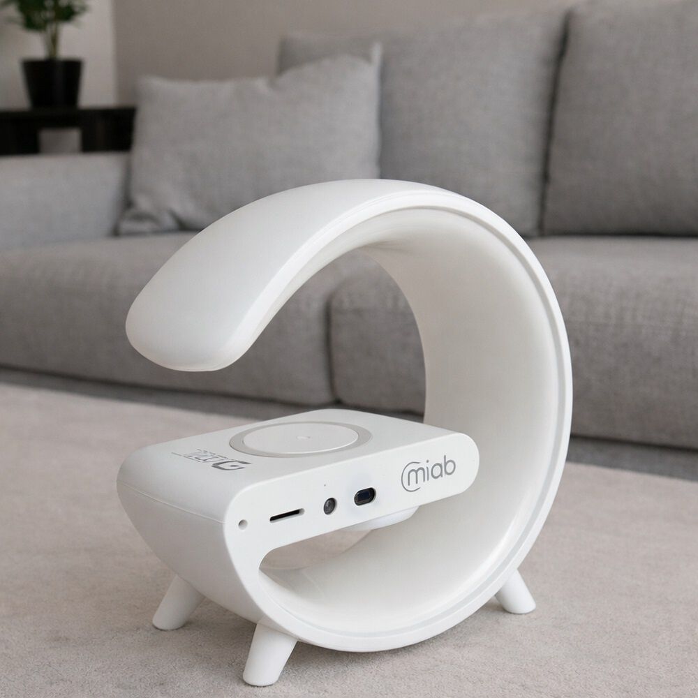 Parlante Bluetooth Mlab My Lil G 5en1 Rgb Reloj Cargador image number 2.0