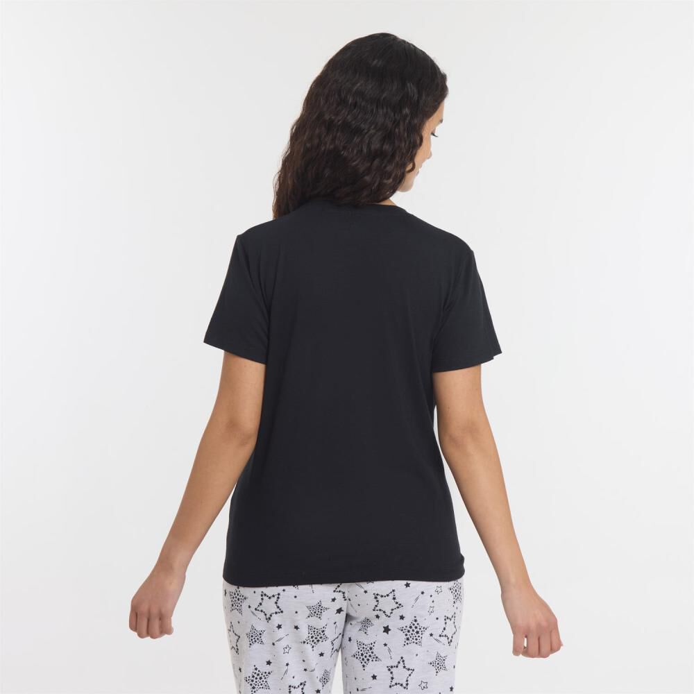 Polera De Pijama Manga Corta Mujer Freedom image number 3.0