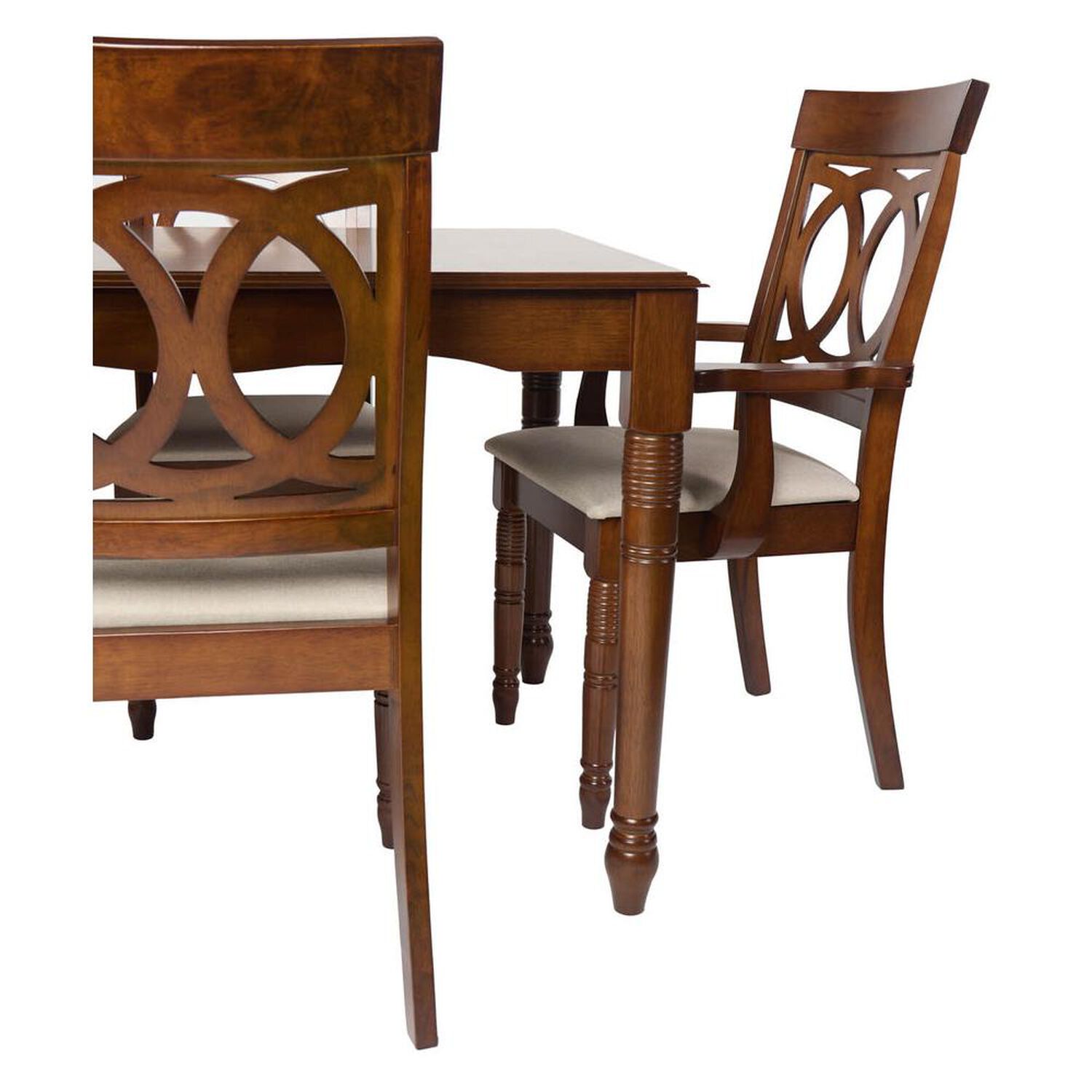Juego De Comedor Casaideal Florencia / 4 Sillas / 2 Sitiales image number 5.0