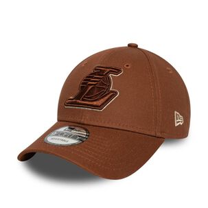 Gorra 9forty Los Angeles Lakers Team Outline Med Brown