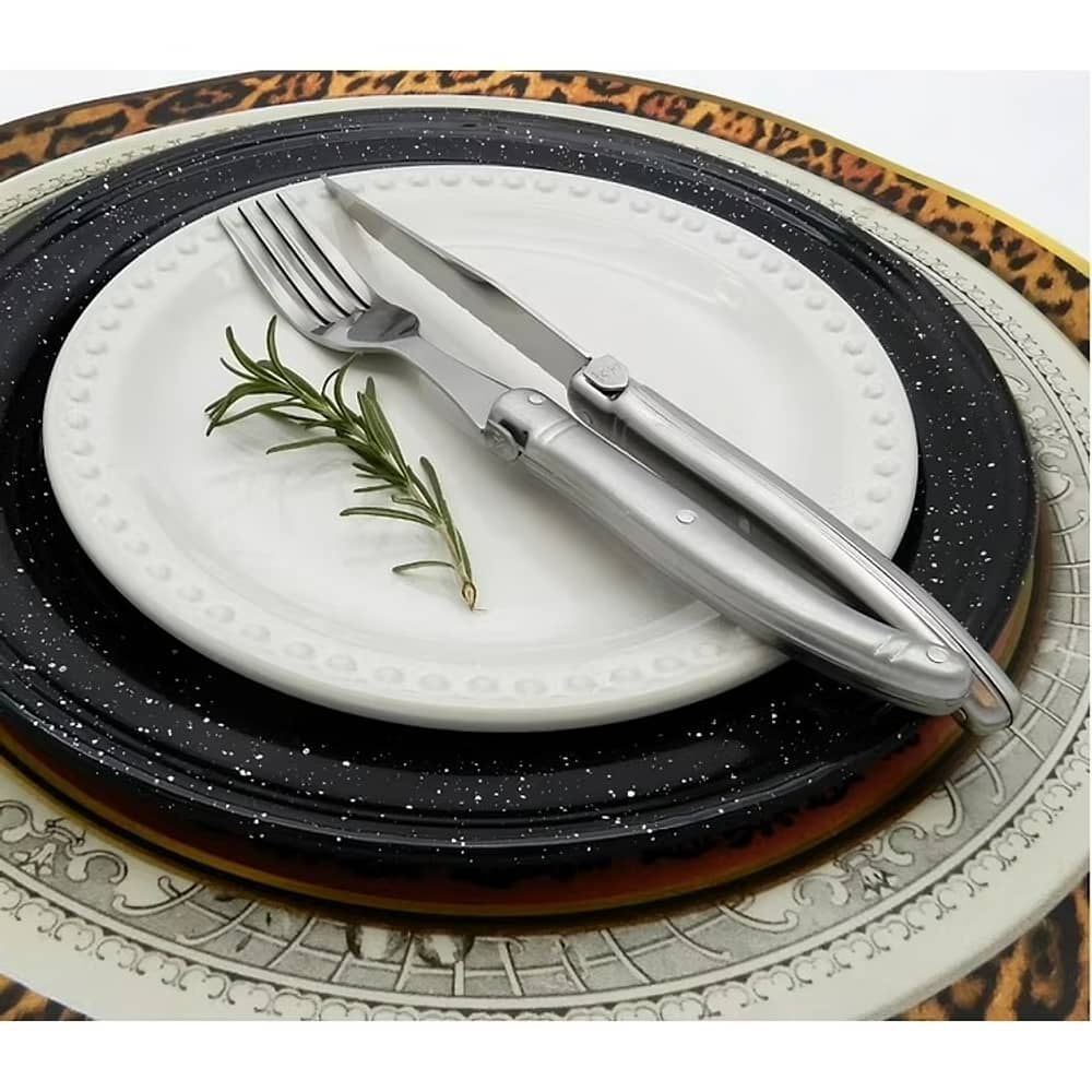 Set 12 Piezas Cubierto Cuchillo Carne Montpellier Acero Inox image number 2.0