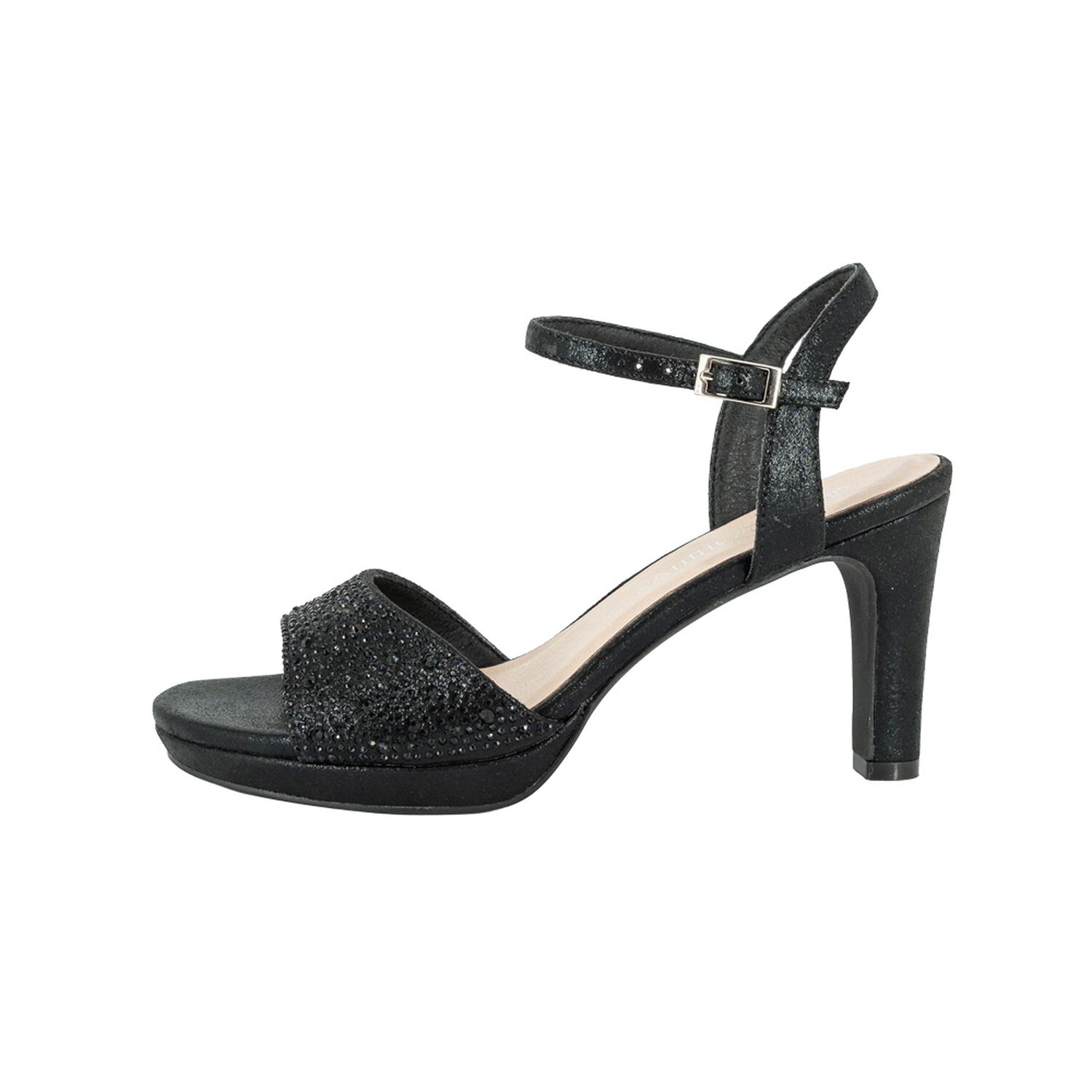 Sandalia De Vestir Aris Negro Alquimia image number 1.0