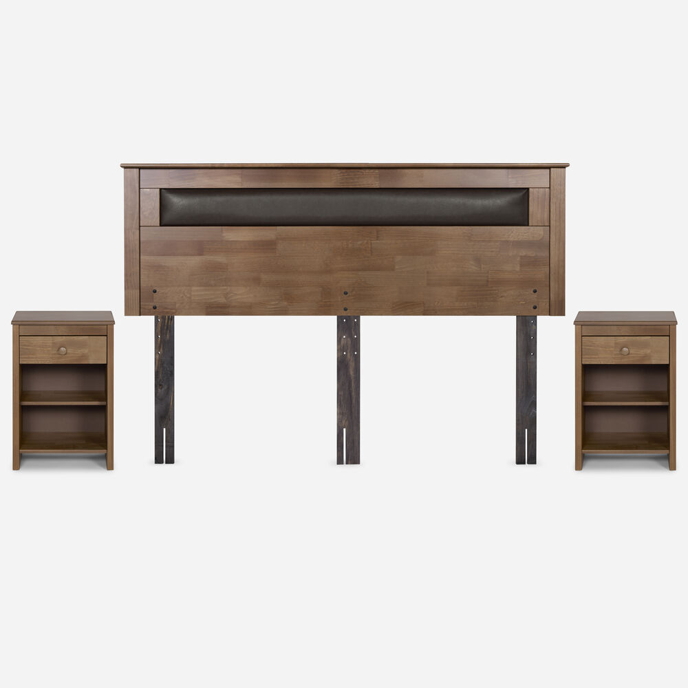 Cama Europea Rosen New Style 6 / King / Base Dividida + Set de Maderas Ferrara image number 2.0