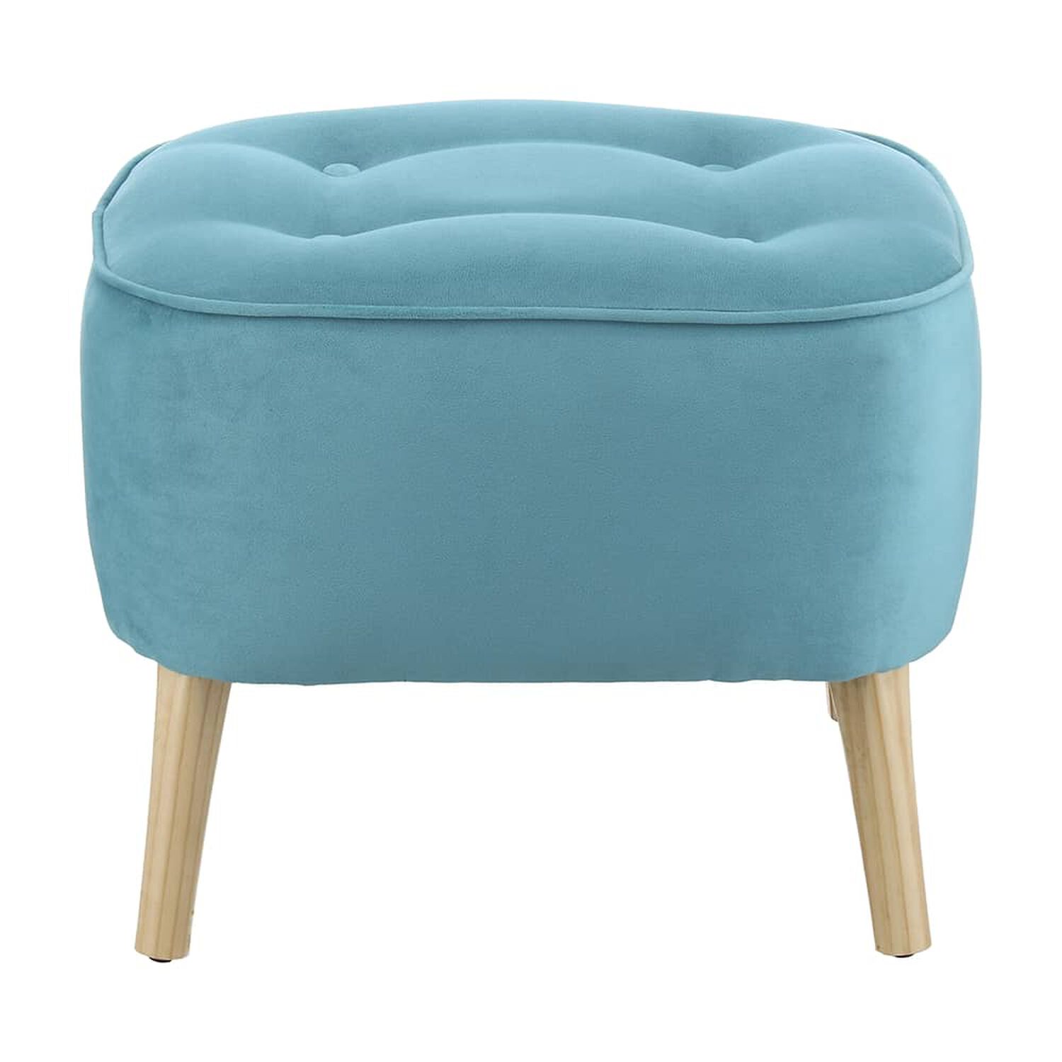 Pouf M&aacute;xima Calipso Felpa 55x45x45 Cm M&aacute;xima Design image number 0.0