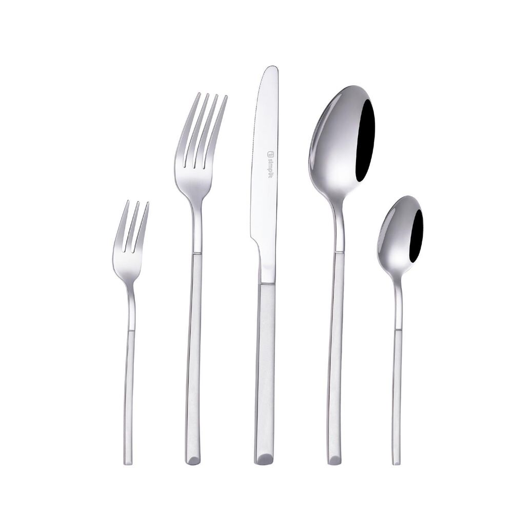 Set De Cuchiller&iacute;a 30 Pcs Cubiertos Acero Inoxidable Puglia image number 0.0