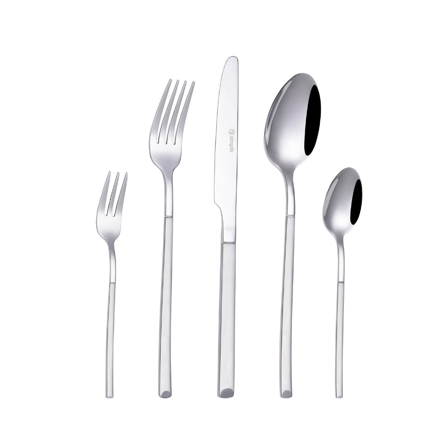 Set De Cuchiller&iacute;a 30 Pcs Cubiertos Acero Inoxidable Puglia image number 0.0