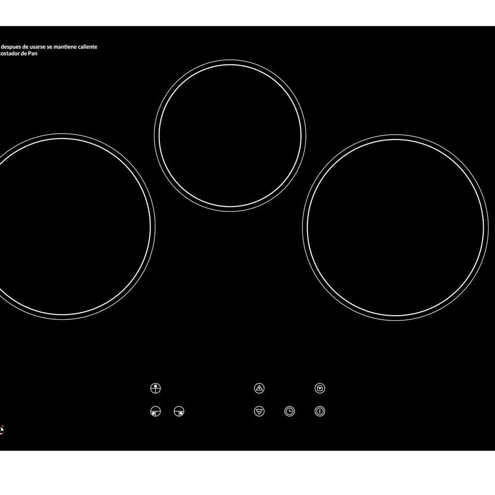 Encimera Eléctrica 3 Platos image number 1.0