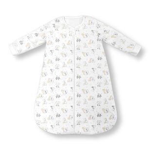 Saco De Dormir Para Beb&eacute; Dise&ntilde;o De Animales &ndash; Talla M 81 Cm