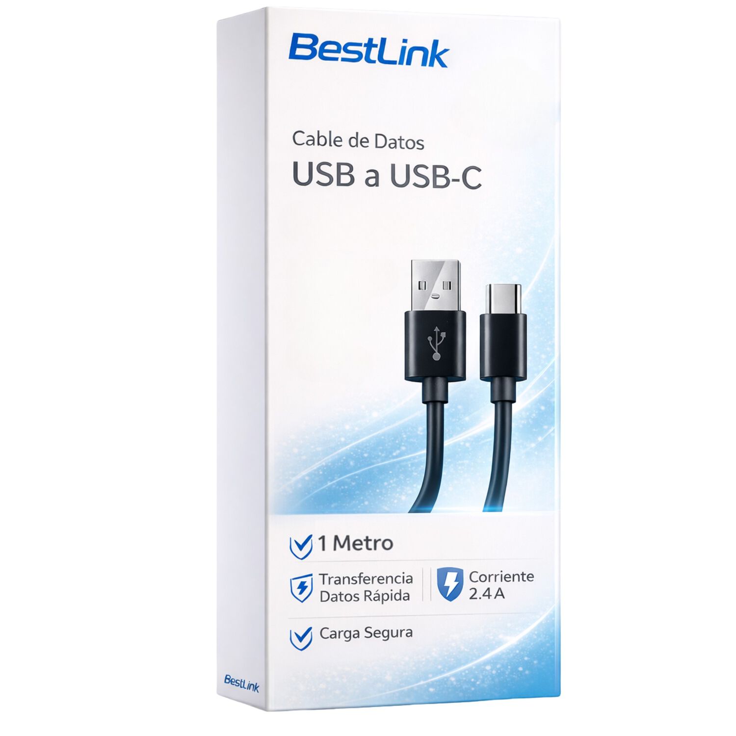 Cable De Datos Usb A Usb-c 1mt Para Android Auto Y Carplay image number 0.0