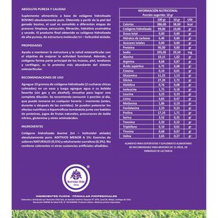 Col&aacute;geno Bovino D N A&reg; - Sabor Vainilla - Recarga - 1 Kg