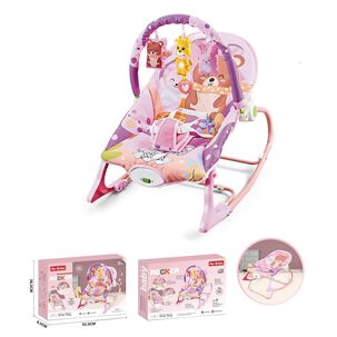 Silla Nido Mecedora Con Vibraci&oacute;n Y Melod&iacute;a Rosada Lubabycas