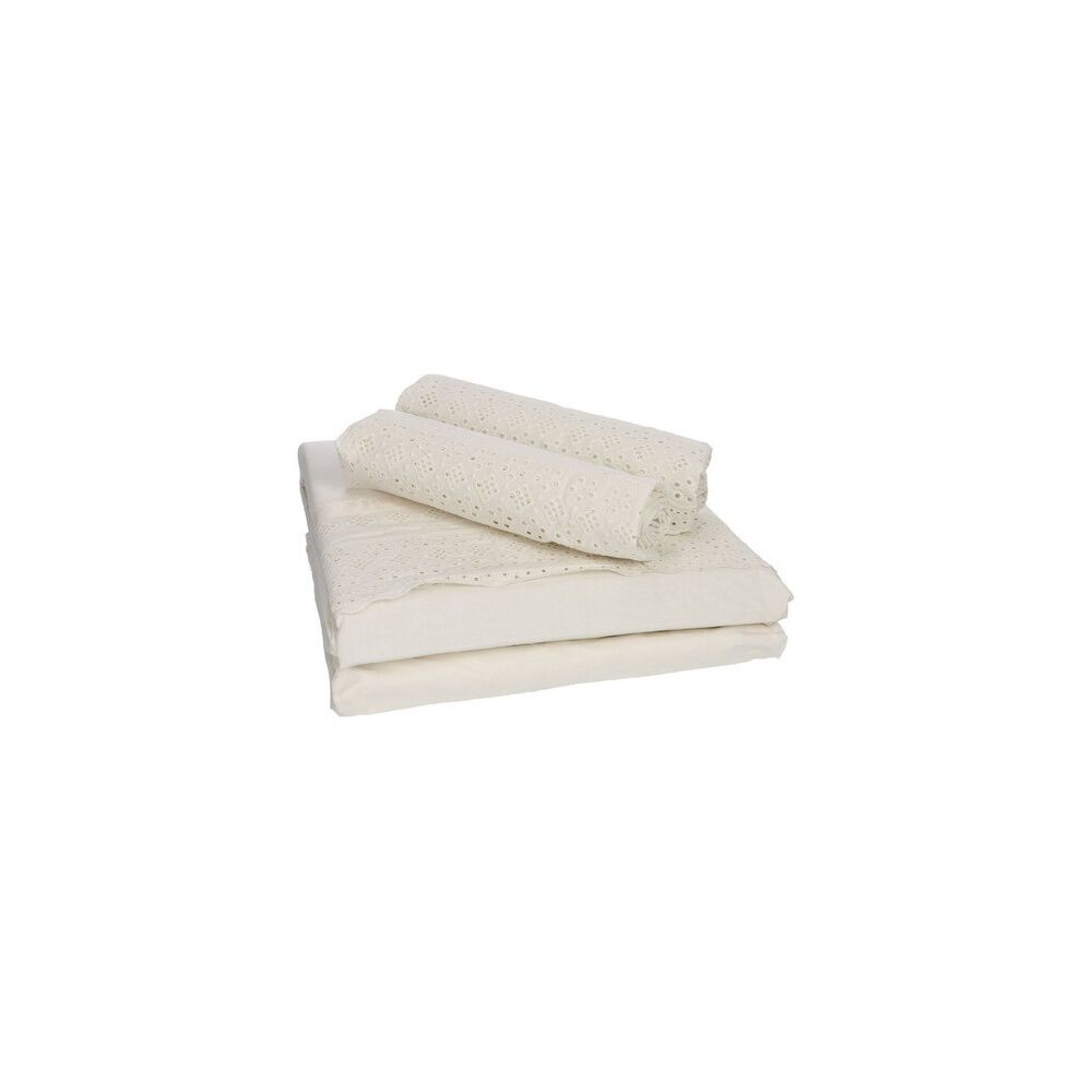 Sabana Andes 144 Hilos Broderie Crudo 2 Plaza image number 2.0