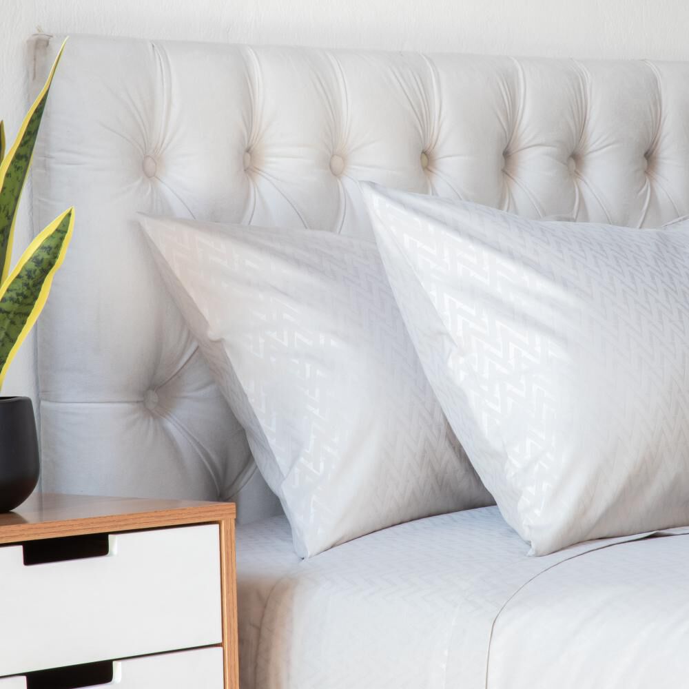 Juego De S&aacute;banas Azhome Embossed / 2 Plazas image number 1.0