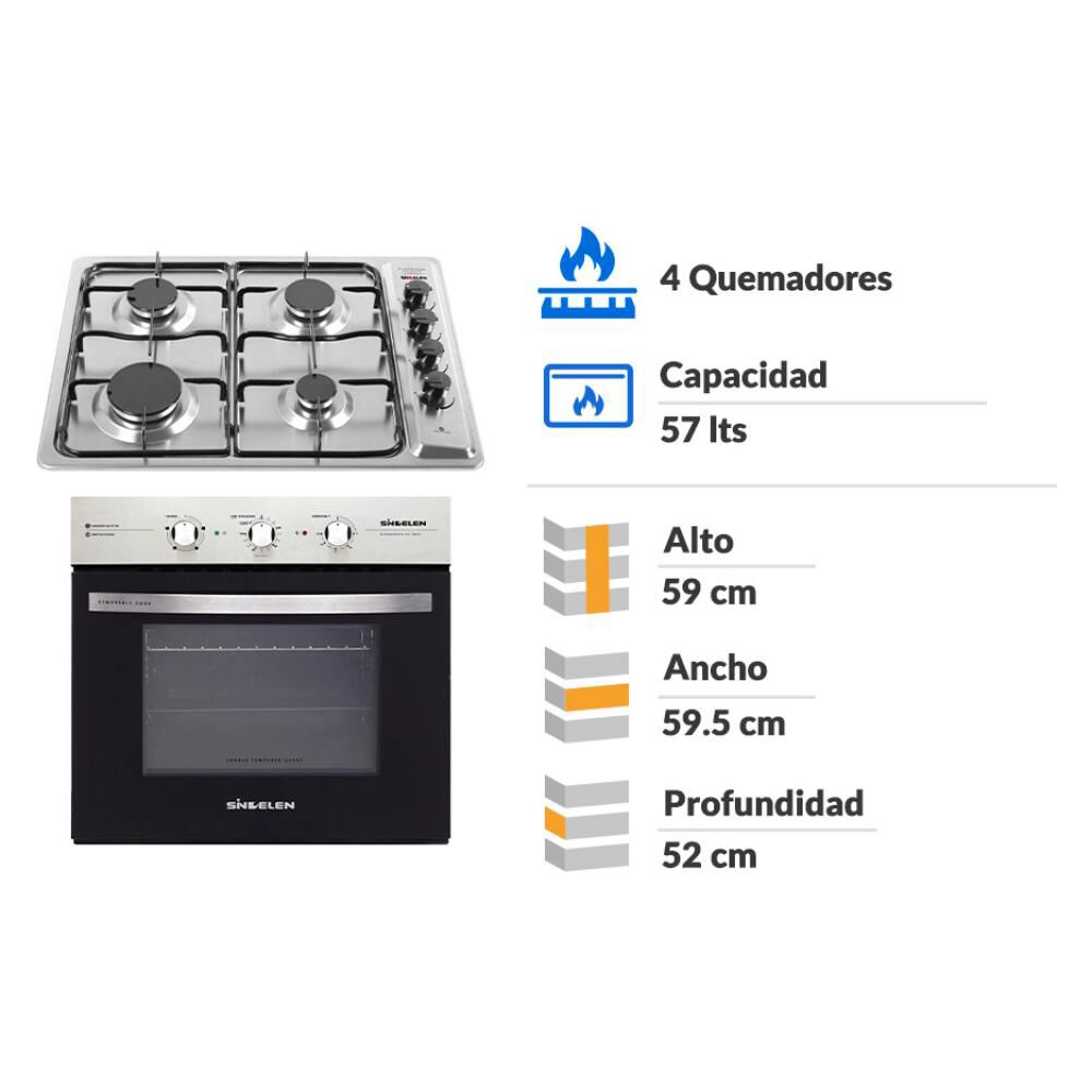 Horno Empotrado Sindelen He-7200in image number 1.0