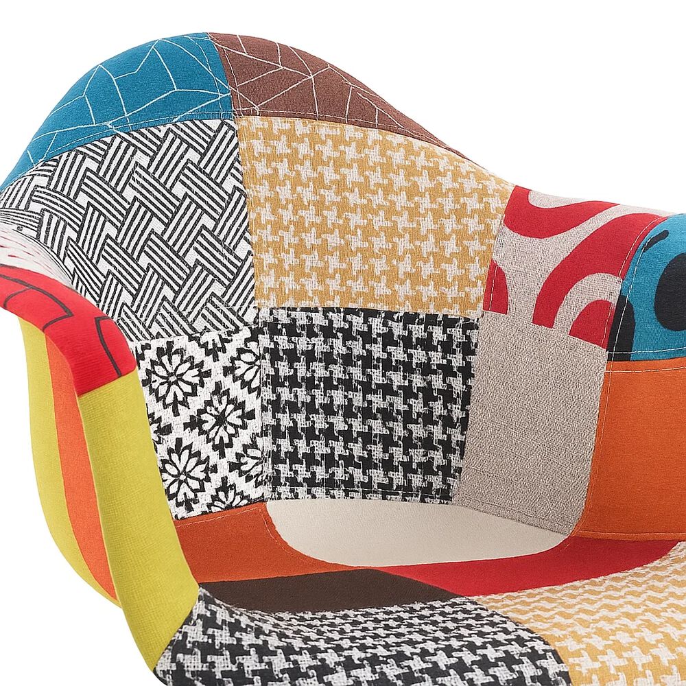 Butaca Sitial Patchwork Acolchado Wood - Naranjo image number 5.0