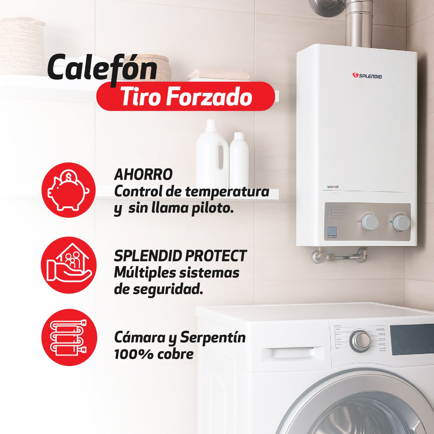 Pack Calefont 13l. T Forzado G Natural + Kit De Evacuaci&oacute;n image number 2.0