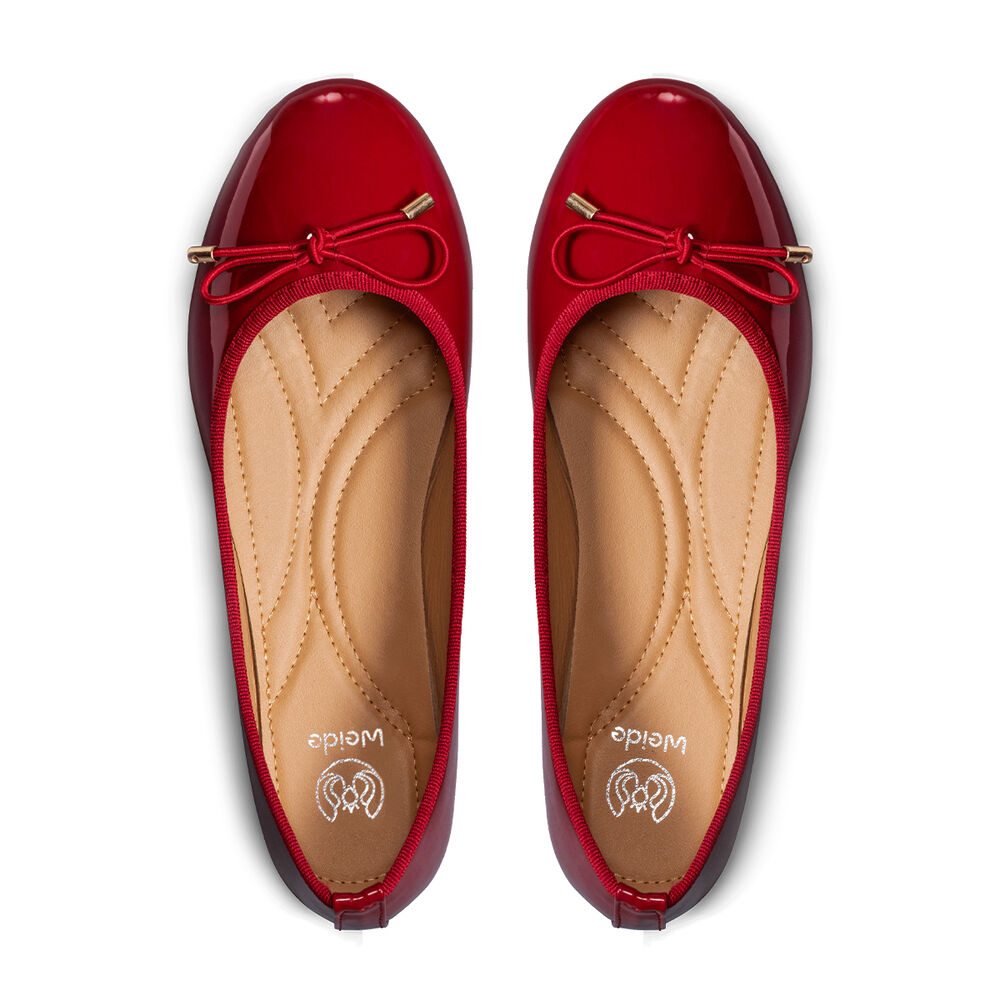 Ballerina Casual Charol Mujer Elegante Weide You506 image number 5.0