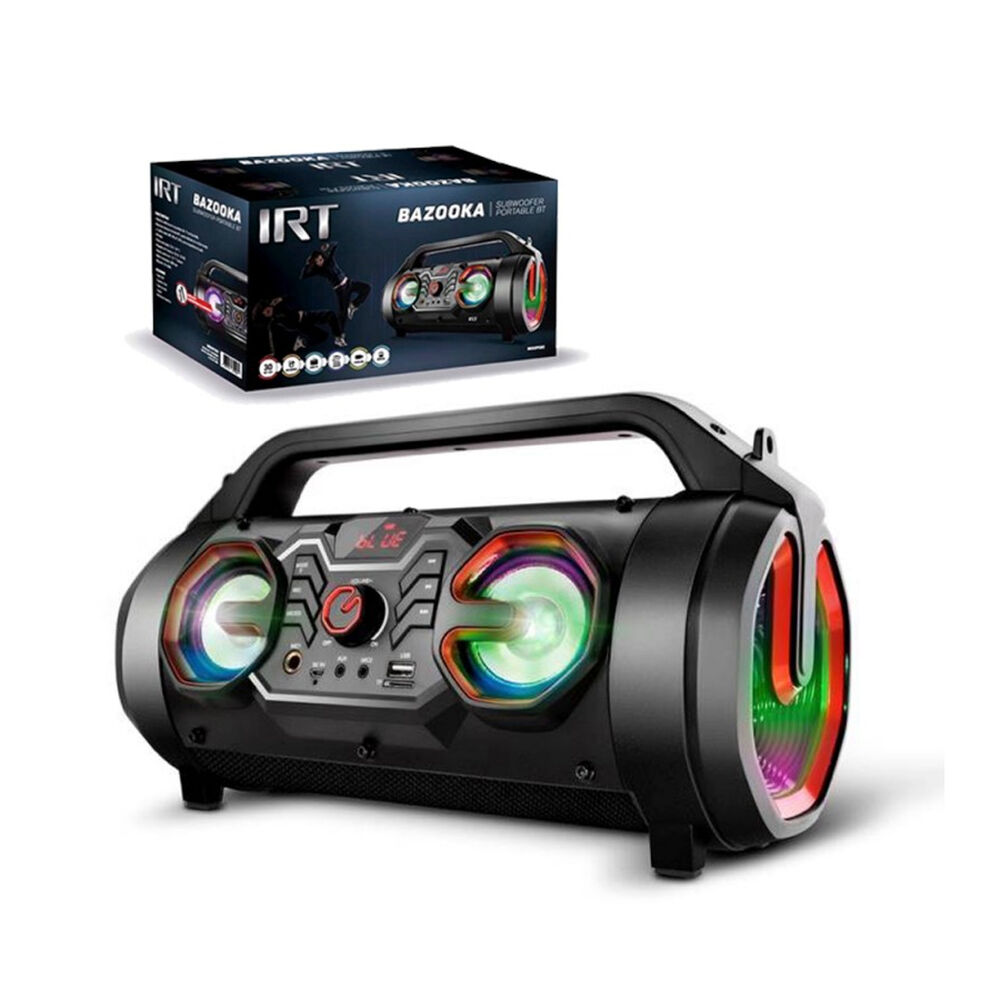 Parlante Portátil Bazooka Speaker Microfono Irt Fx image number 4.0
