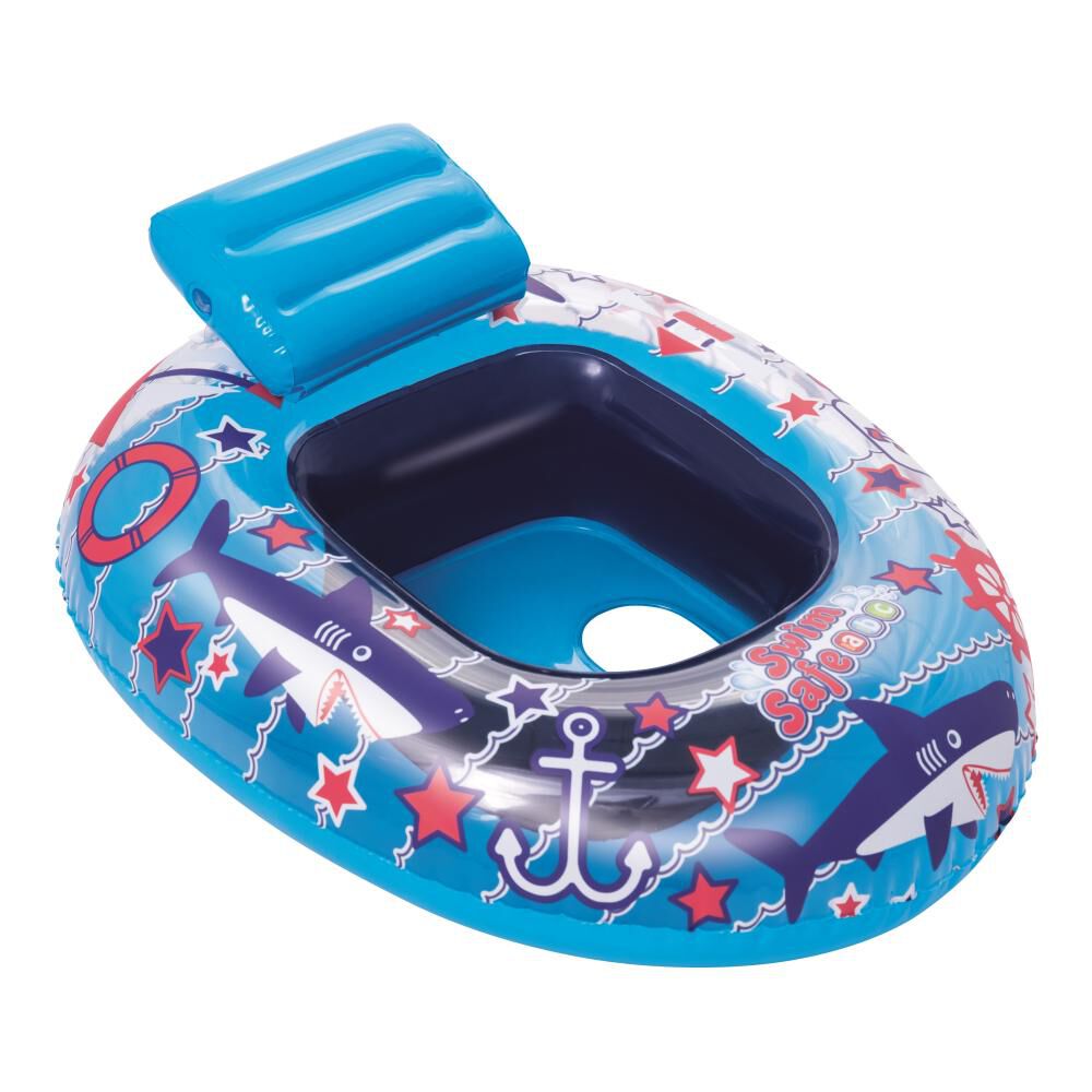 Bote Inflable Baby Water Azul Bestway image number 2.0