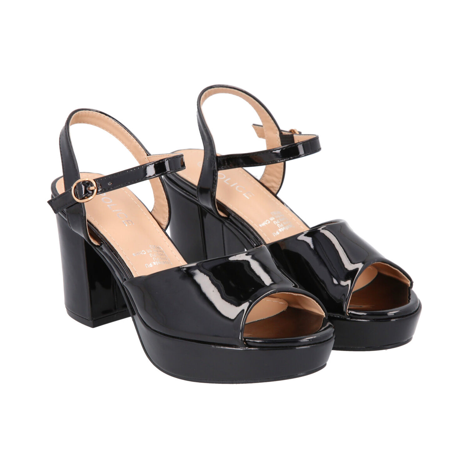 Sandalia Mujer Negro Connie Police image number 3.0