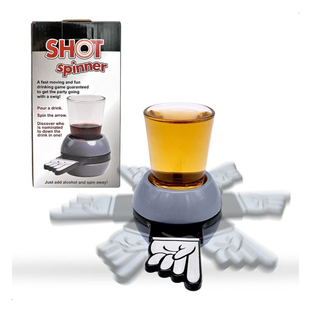 Ruleta Shot Spinner Tequilero Reto Fiesta Juego Bebidas image number 1.0