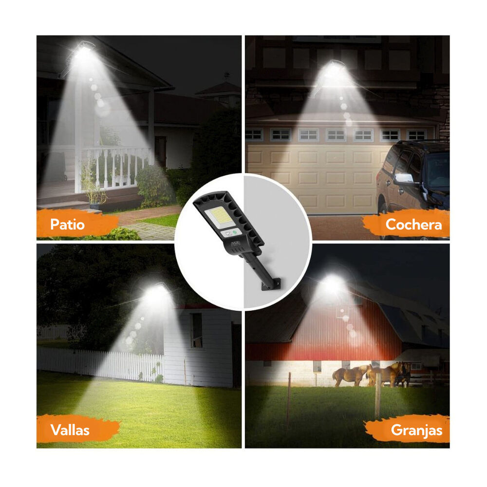 Iluminaria Led 100 W Solar Contra Agua image number 5.0