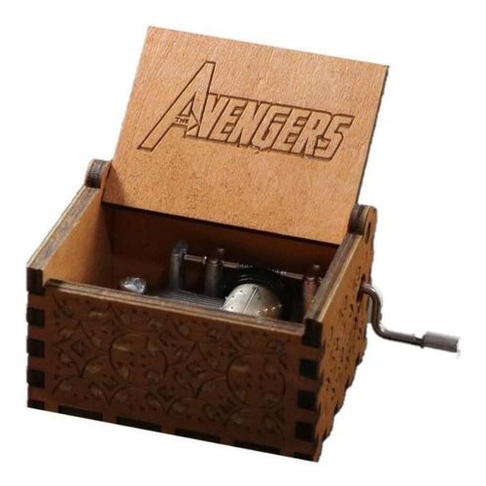Caja Musical Madera Avengers image number 0.0