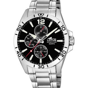 Reloj 18812/3 Lotus Negro Hombre Multifuncion