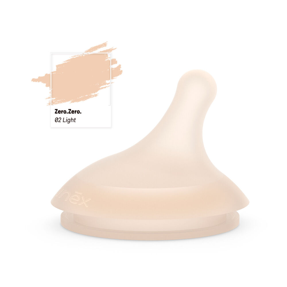 Tetina Lactancia Antic&oacute;lico Silicona Talla U 2u Light image number 0.0