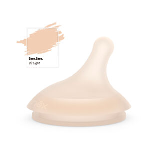 Tetina Lactancia Antic&oacute;lico Silicona Talla U 2u Light