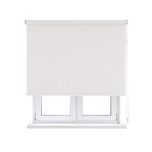 Cortina Roller Premium Blackout Sundusk Blanco 90x190 Viewtex