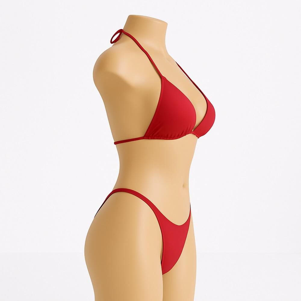 Traje De Baño Mujer Con Realce Minibikini Brasileño 2022 image number 6.0