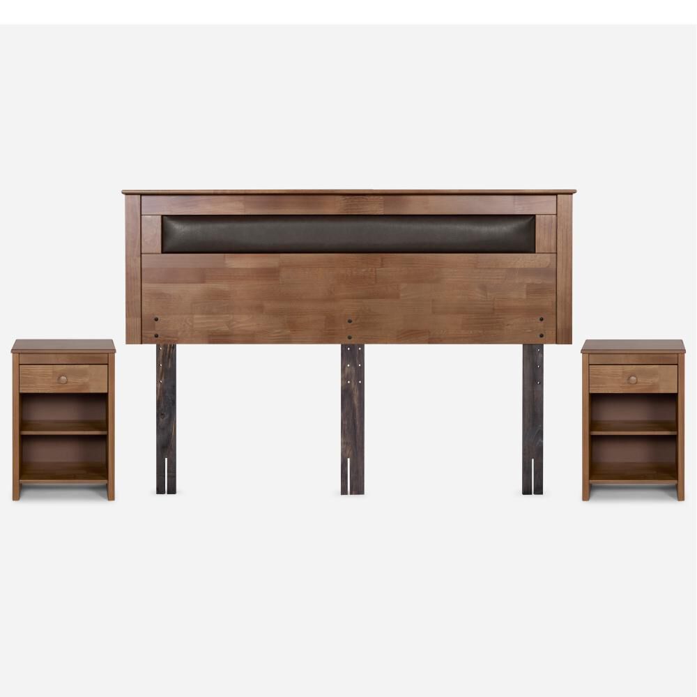 Cama Europea Rosen New Style 6 / King / Base Dividida + Set De Maderas image number 2.0