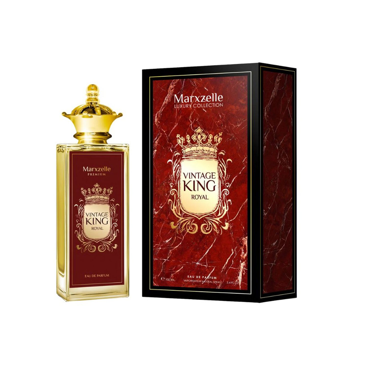 Marxzelle Lujo Vintage King Royal Edp 100 Ml image number 0.0