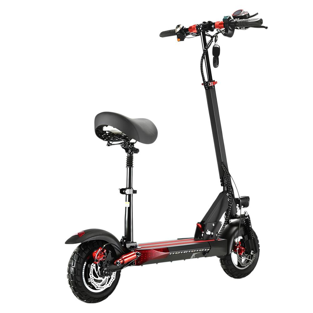 Scooter Adulto El&eacute;ctrico 40km 48v 350w Edge Negro image number 8.0
