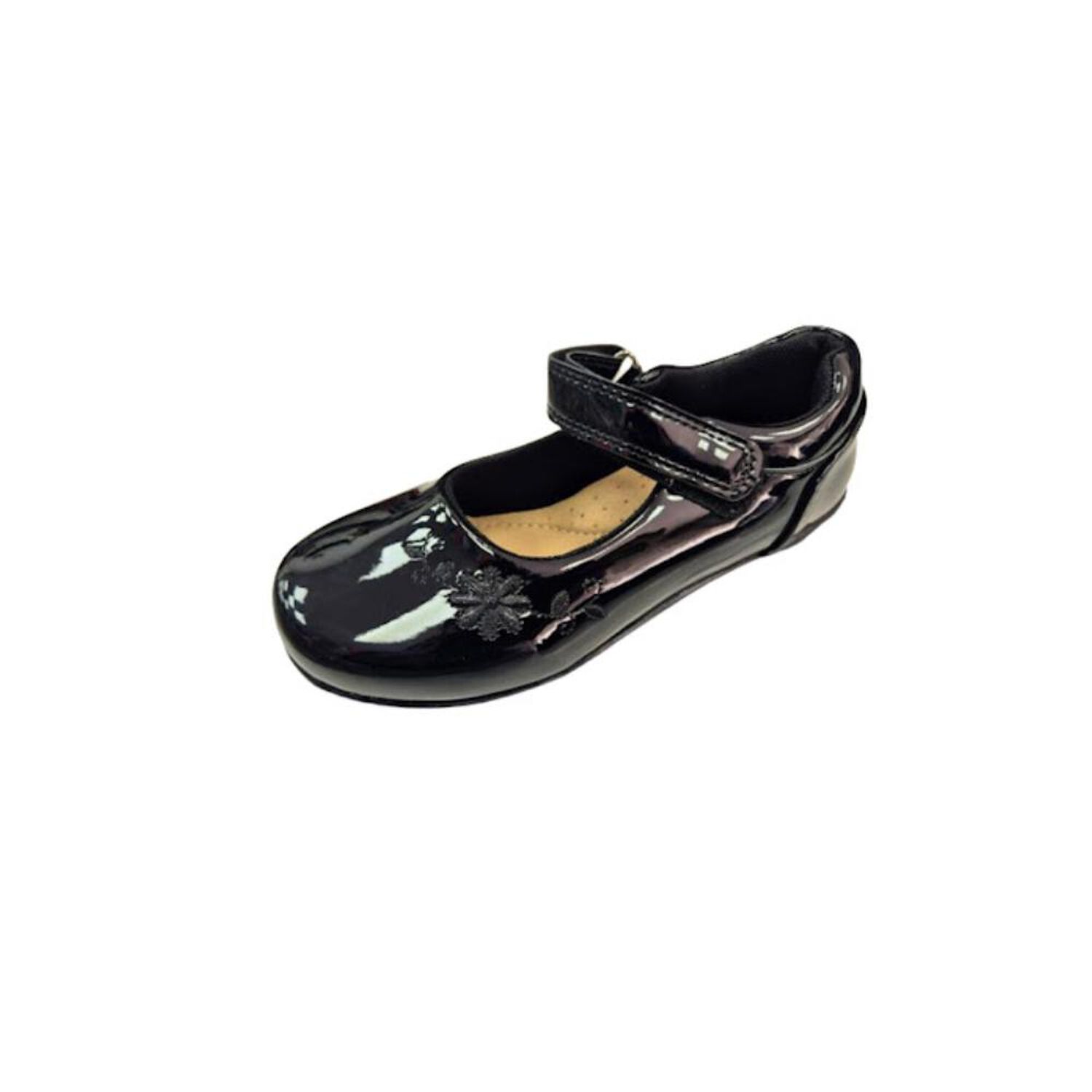 Zapato Charol Vestir Ni&ntilde;a Negro image number 0.0