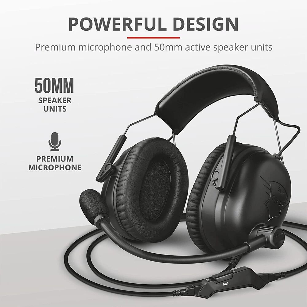 Audifono Gamer Trust Wayman Gxt 444 E-sport Deluxe Line image number 5.0