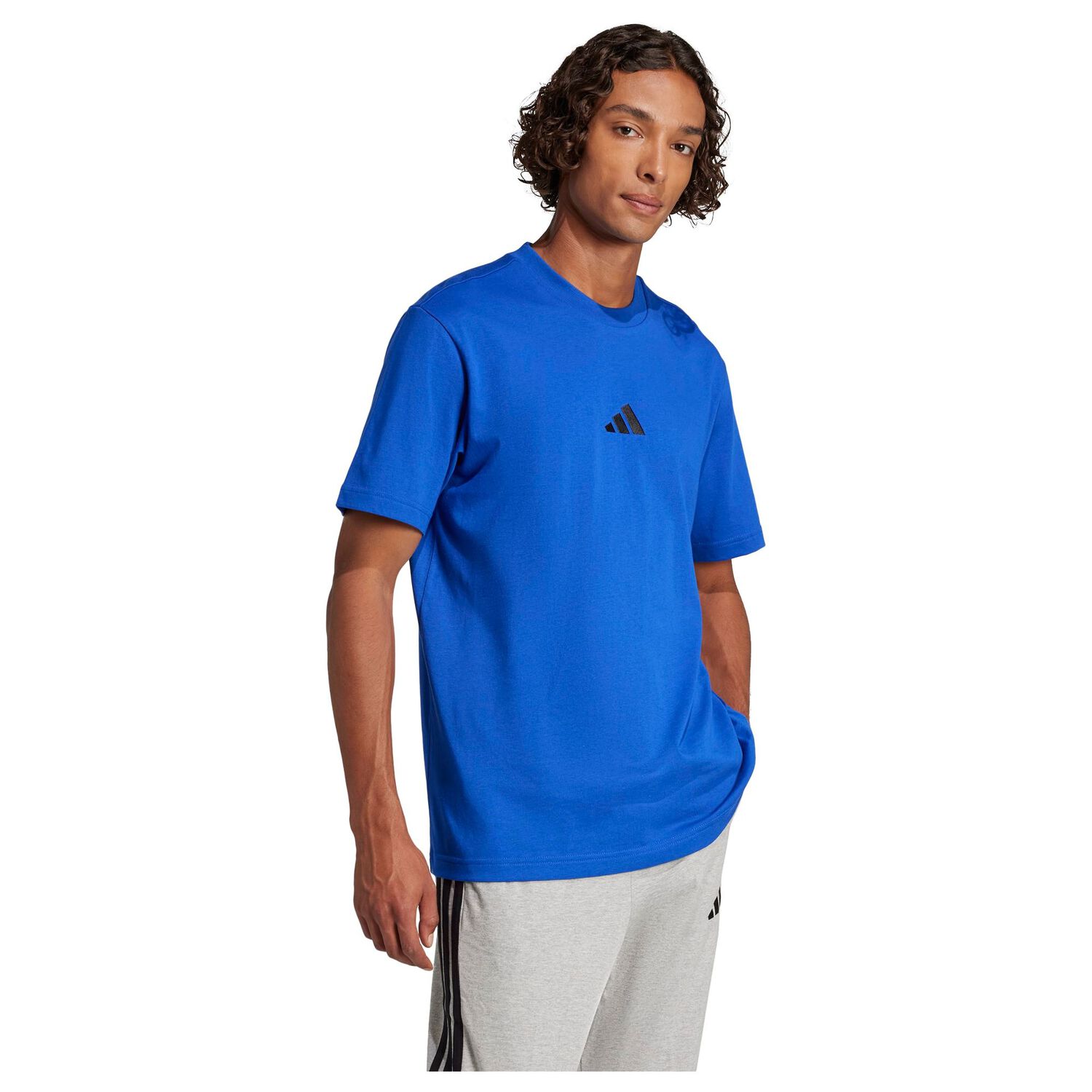 Polera Deportiva Essentials Adidas Hombre image number 3.0