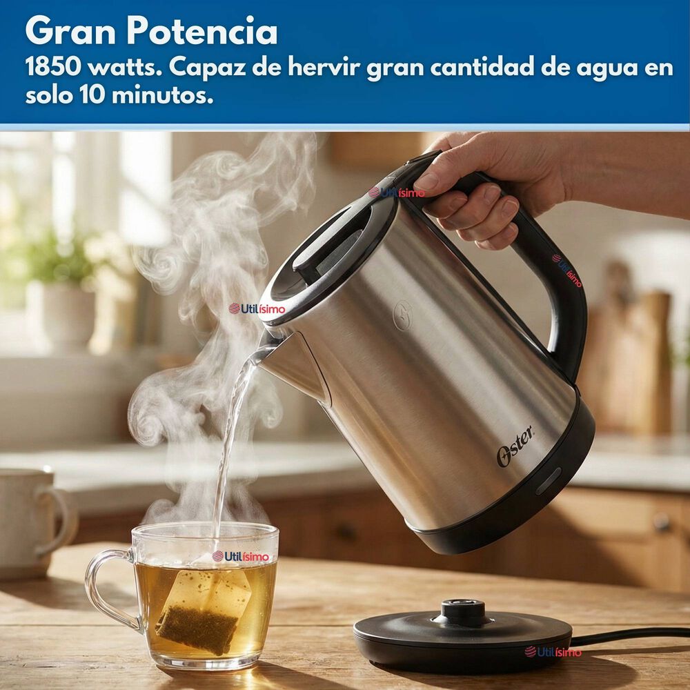Hervidor El&eacute;ctrico Oster De 2 Litros De Capacidad, Bvstkt674 image number 4.0